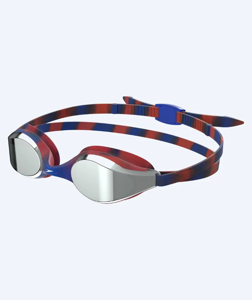 SPEEDO Hyper Flyer Navy/Red/Grey Mirror JUNIOR
