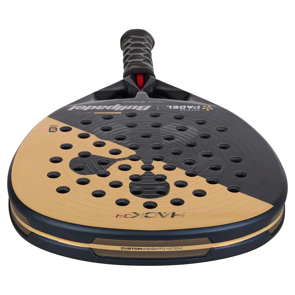 BULLPADEL Padelracket Hack 04 25 Premier Padel (TESTRACKET BESCHIKBAAR)