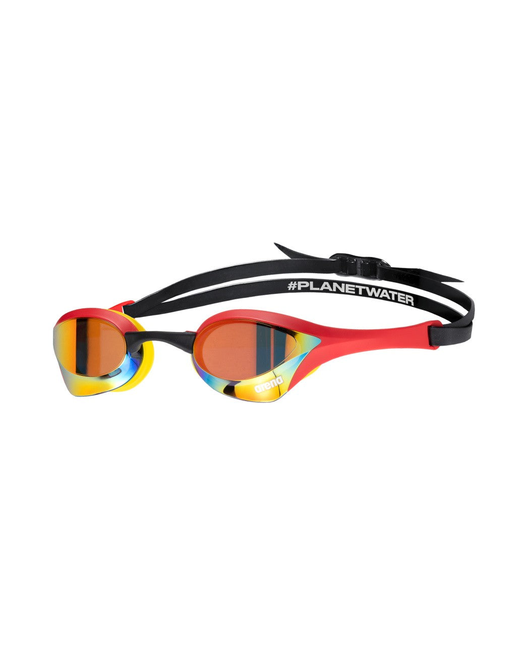 ARENA Cobra Ultra Swipe Mirror Gold/Red