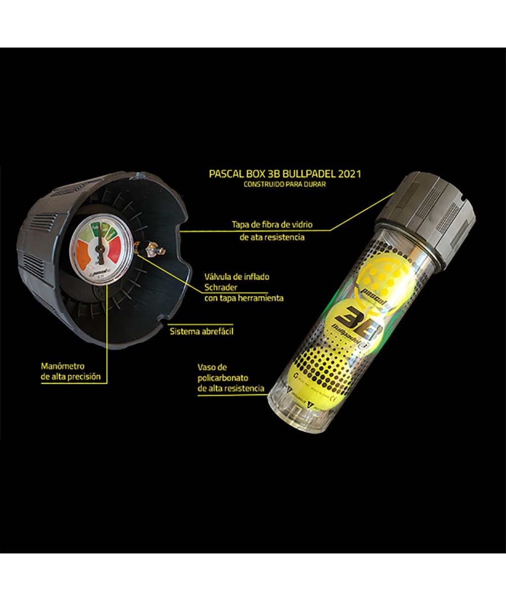 BULLPADEL Drukkoker Pascalbox
