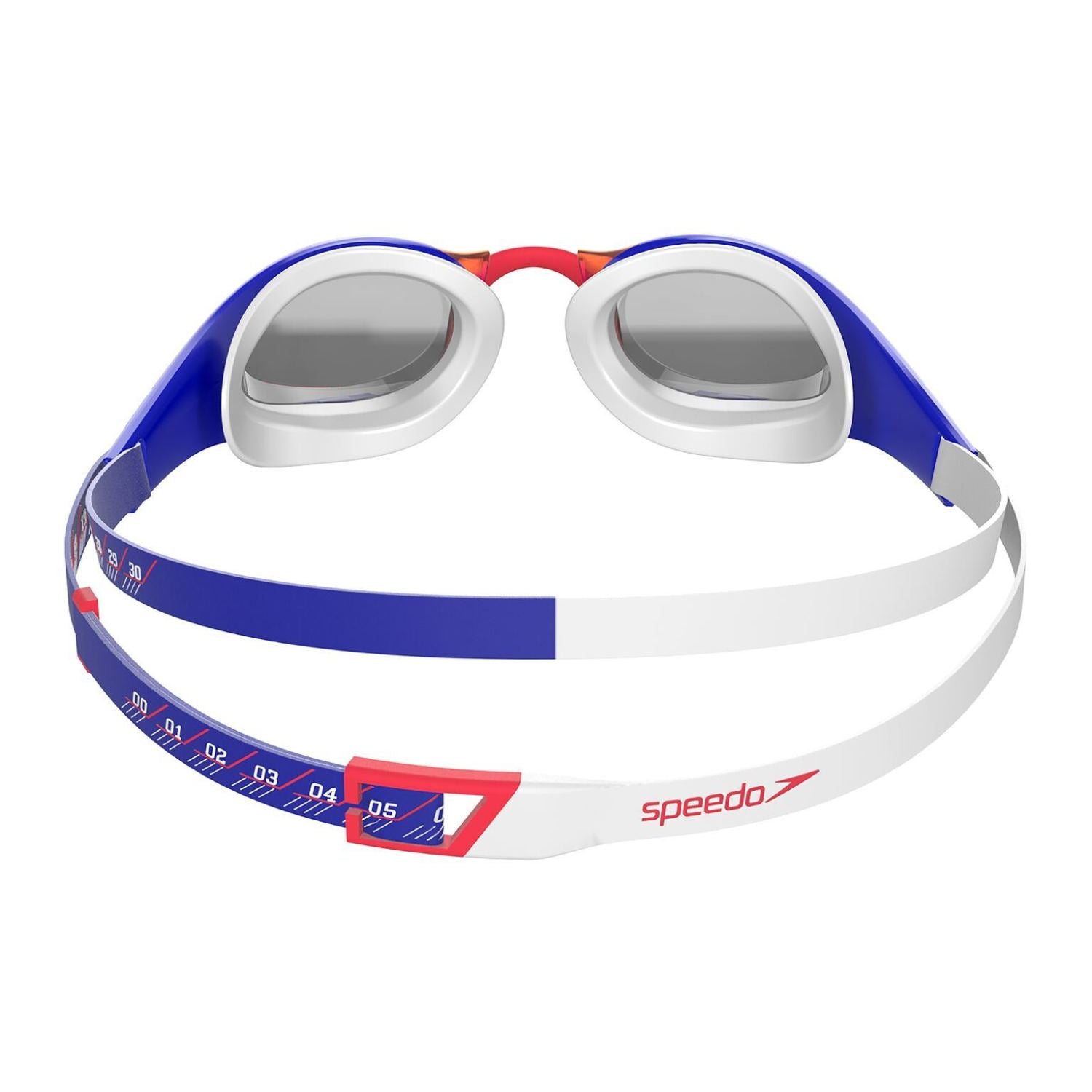 SPEEDO Pure Focus Mirror Comp. Blue/White