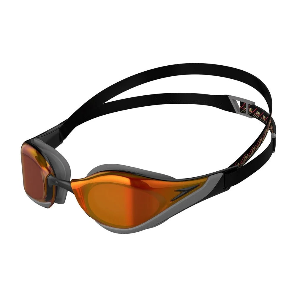 SPEEDO Pure Focus Mirror Comp. Black/Red