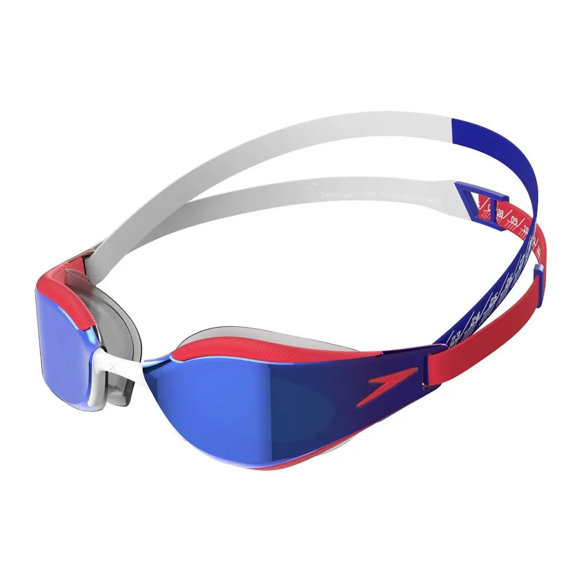 SPEEDO Hyper Elite Mirror Comp. Red/Blue