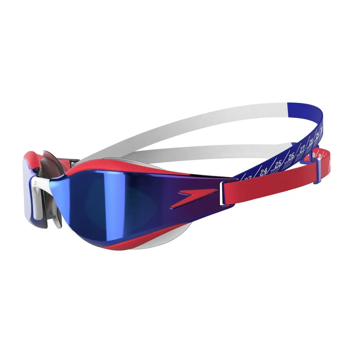 SPEEDO Hyper Elite Mirror Comp. Red/Blue