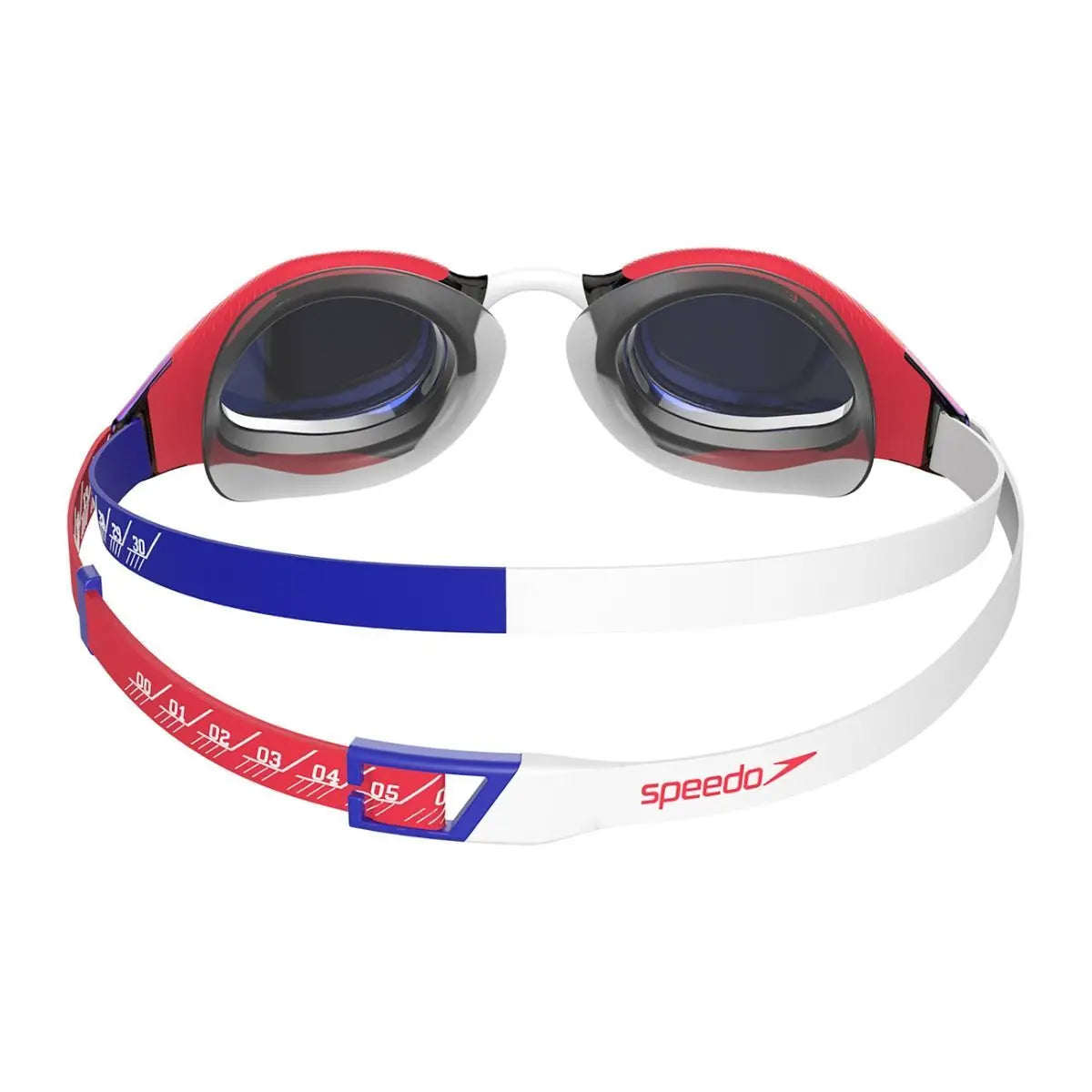 SPEEDO Hyper Elite Mirror Comp. Red/Blue